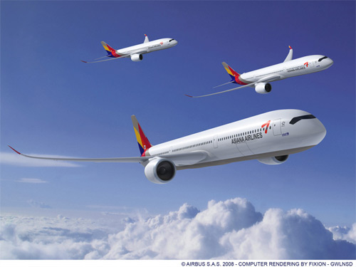 Asiana Airlines - Airbus A350 XWB