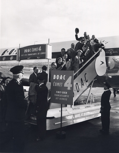 BOAC - první transatlantický let