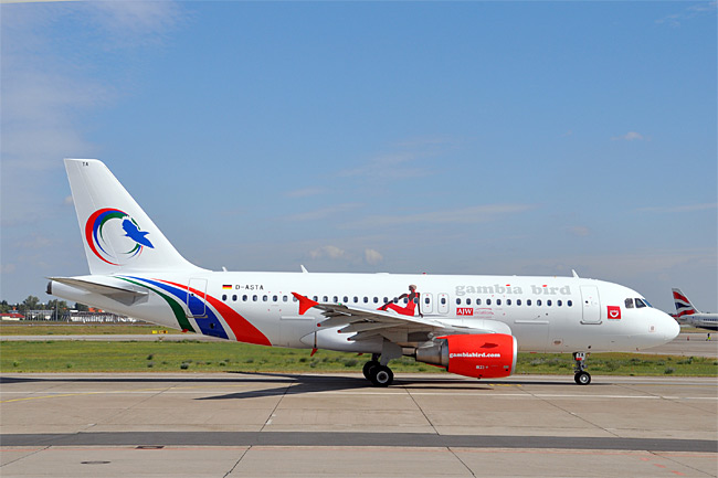 Gambia Bird - Airbus A319
