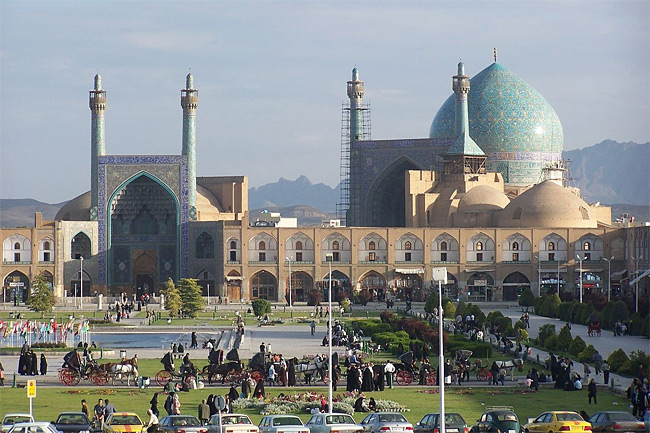 Isfahán - Šáhova mešita