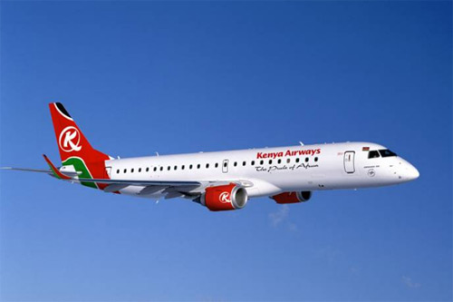 Kenya Airways - Embraer 190