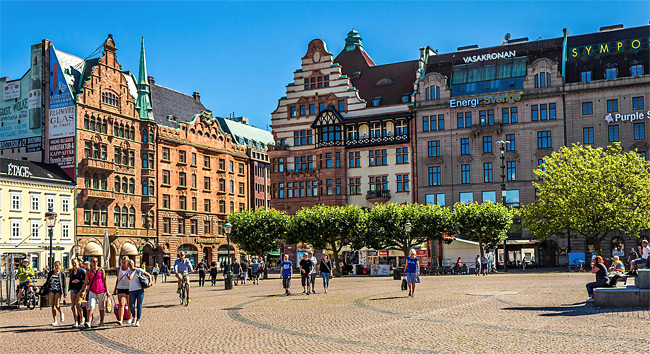 Malmö - historické centrum