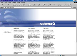 Homepage Sabeny