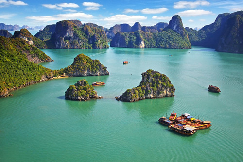 Vietnam - ostrovy