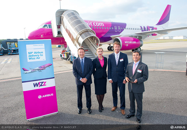Wizz Air- 50. Airbus A320