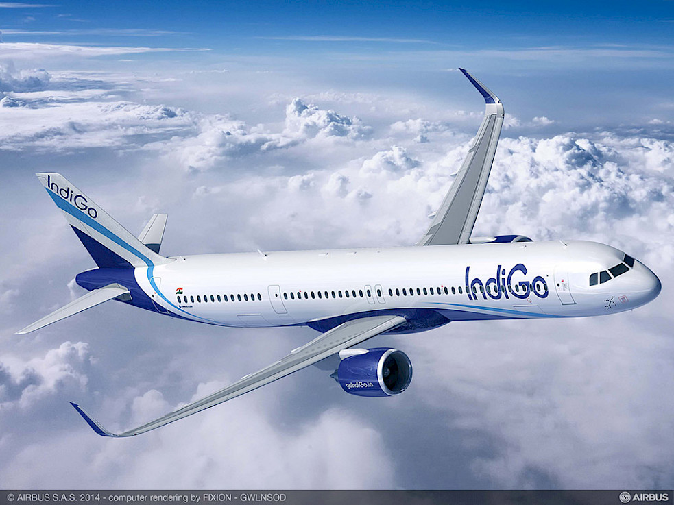 Objednávka IndiGo zahrnuje rovněž letouny Airbus A321neo (foto: Airbus SAS)
