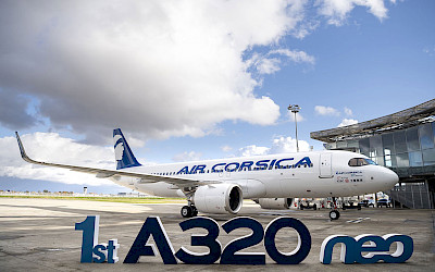 První Airbus A320neo pro Air Corsica (foto: Airbus)