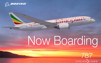 Ethiopian Airlines - Boeing 787 Dreamliner (foto: Ethiopian Airlines)