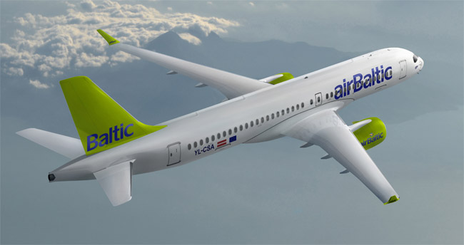 AirBaltic - Bombardier CS300