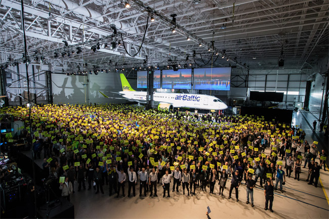 AirBaltic - Bombardier CS300