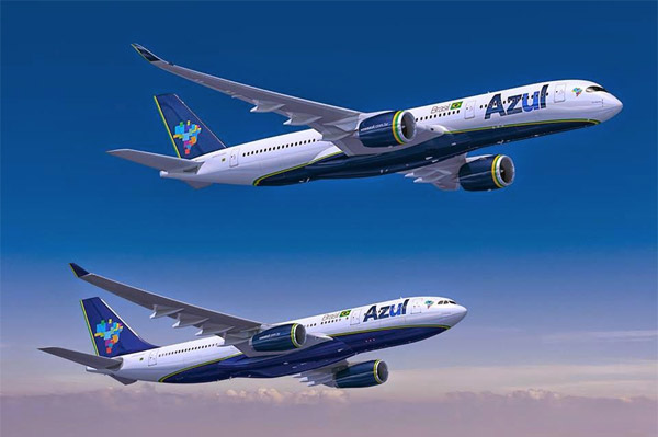 Azul Linhas Aéreas Brasileiras - Airbus A350 a Airbus A330