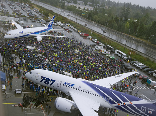 Boeing 787 Dreamliner - předání ANA