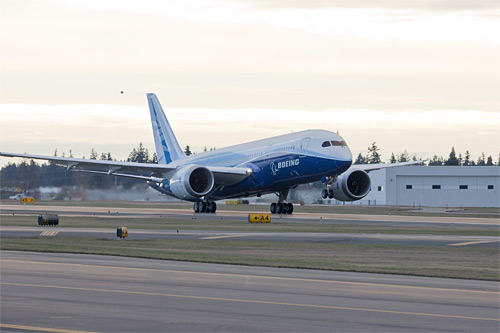 Boeing 787 - rychlostní test