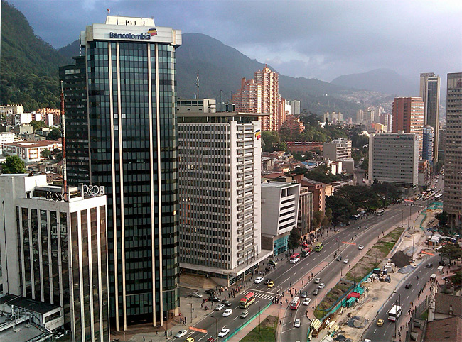Bogota - komerční centrum