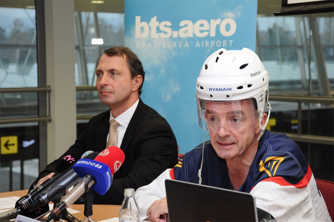 Ivan Trhlík a Michael O'Leary