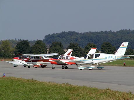 Ukázka sportovních letadel