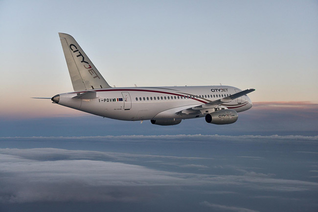 CityJet - Suchoj Superjet 100