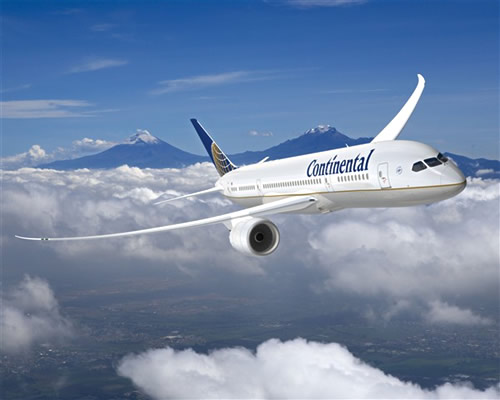 Continental Airlines - Boeing 787