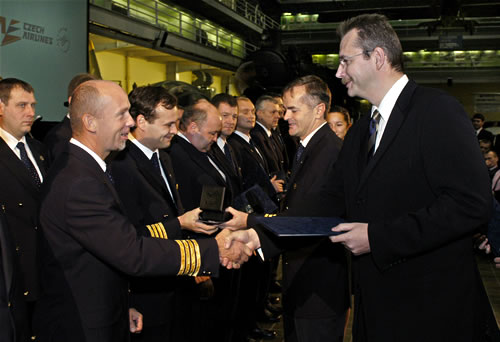 Inaugurace nových kapitánů ČSA Inaugurace nových kapitánů ČSA