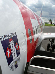 ČSA - Airbus A320 - Strakonice