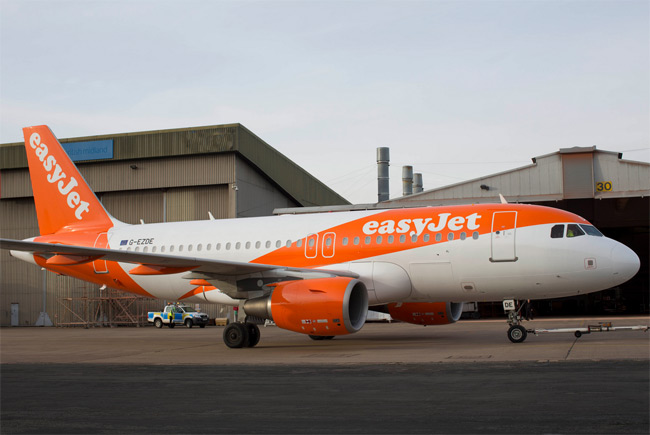 easyJet - Airbus A319 - nové livery