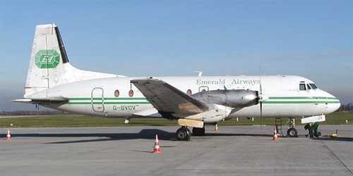 Emerald Airways - HS 748