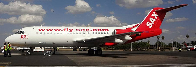 Fly-SAX - Fokker F28
