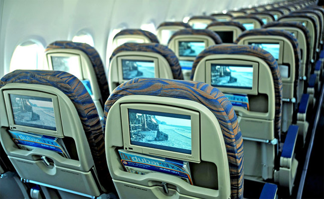 flydubai - Boeing 737-800 - ekonomická třída