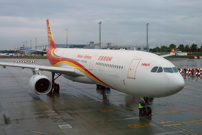 Hainan Airlines - Airbus A330-300 - zahájení Praha