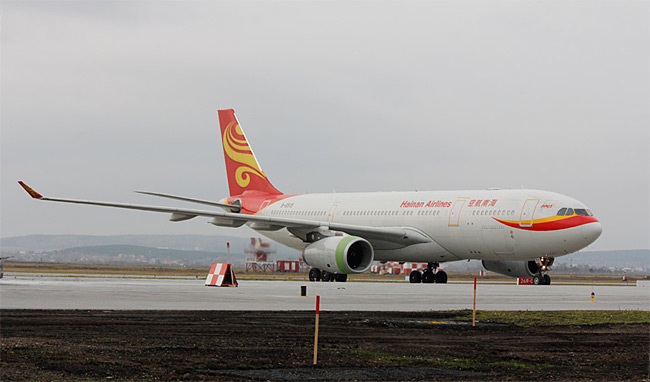 Hainan Airlines - Airbus A330 - Jekatěrinburg