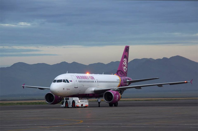 Hunnu Air - Airbus A319