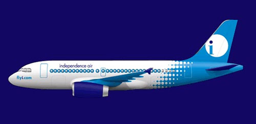 Independence Air - Airbus A320