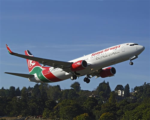 Kenya Airways - Boeing 737-800