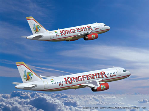 Kingfisher Airlines - Airbus A319 a Airbus A320 Kingfisher Airlines - Airbus A319 a Airbus A320