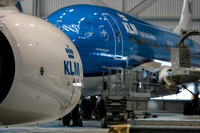 KLM - Boeing 737-800 - nový vzhled