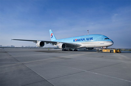 Korean Air - plné barvy