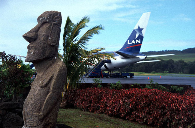 LAN Airlines -Velikonoční ostrov