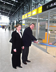 Otevření kanceláře Lufthansy v terminálu Sever 2
