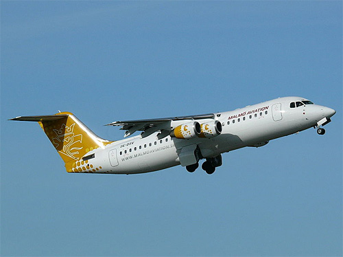 Malmö Aviation - Avro RJ100