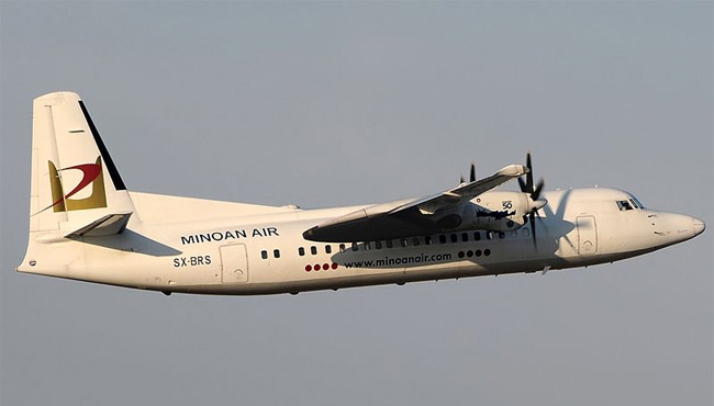 Minoan Air - Fokker 50