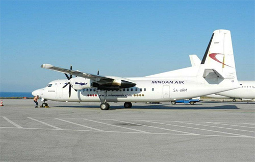 Minoan Air - Fokker 50