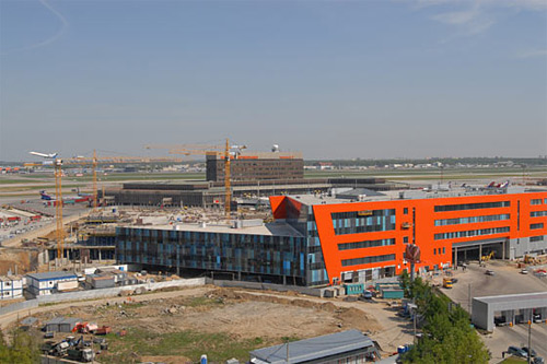 Moskva/Šeremětěvo - výstavba nového terminálu