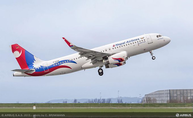Nepal Airlines - Airbus A320