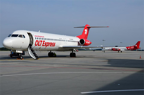 OLT Express Germany - Fokker 100
