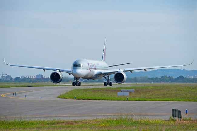 Qatar Airways - Airbus A350-900 - první letoun