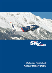 SkyEurope Airlines - Výroční zpráva 2005