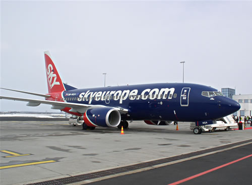 Boeing 737-700 SkyEurope Airlines Boeing 737-700 SkyEurope Airlines