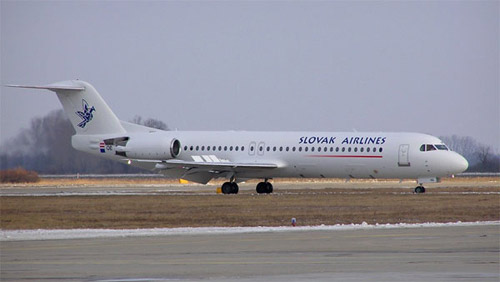 Slovenské aerolinie - Fokker 100