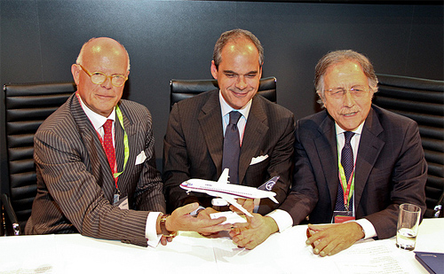 Podpis memoranda mezi SuperJet International a Blue Panorama