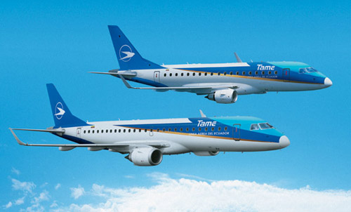 TAME - Embraer 170 a 190